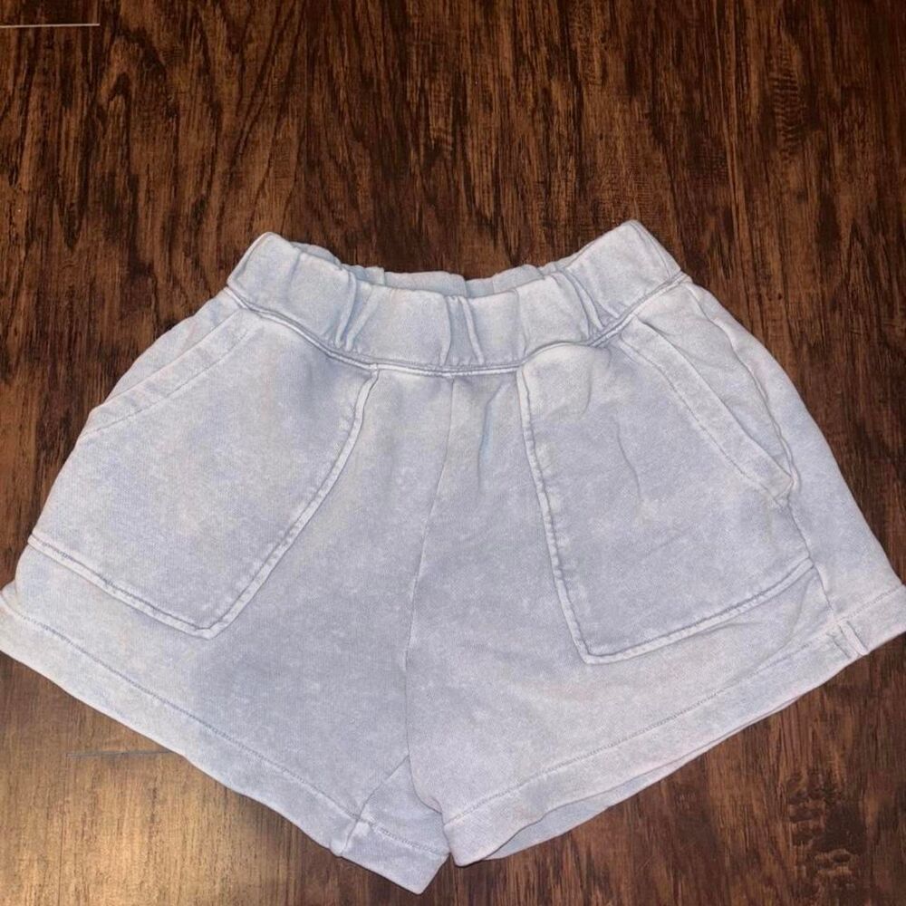 Aerie Women's Blue and Purple Shorts